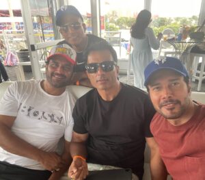 Rajneesh Duggal Instagram - The spirit was amazing, had a great time at the #usmasterst10league2023 . 
Thank you anna sir @suniel.shetty for having us there . Loved the atmosphere ❤️💫😇
Thank you to the @sampgroup_ for your hospitality . 

Thank you sunny for managing everything immaculately.. 👏❤️
Cricketing gear : @fightorsports @kunalspartan @lakhiaapoorva 🔥🔥