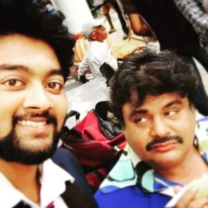 Raju Jeyamohan Instagram - From then to now, love you for who you are sir 😊 Happy having you on #rajuveetlaparty 🎉 #manosooralikhan #MAK