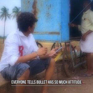 Rakshak Bullet Instagram - 😊

#simple #commonman #happy #vibepositive #hiriuyr #coffeetime #bullet