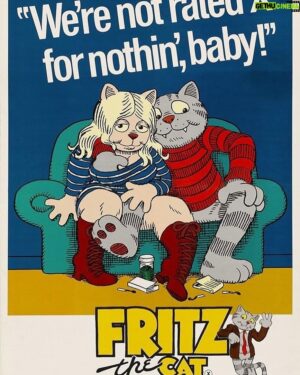 Ralph Bakshi Instagram - “Fritz the Cat” to screen all this weekend at the IFC Center! @ifccenter Happy times, heavy times ✌🏼

#fritzthecat #ralphbakshi