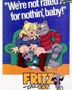 Ralph Bakshi Instagram - Fritz to screen at IFC Center this weekend @ifccenter 
#fritzthecat #ralphbakshi