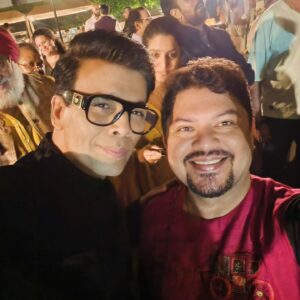 Ram Kamal Mukherjee Instagram - Happy birthday, @karanjohar ... Have a great year ahead. Looking forward to your new directorial venture. 🎂🎊🥳💓