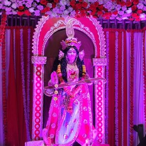 Ram Kamal Mukherjee Instagram - Jai Maa Saraswati. 🕉🙏 

#creativeconnectiontrust #mumbai