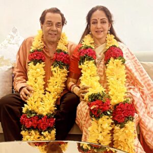 Ram Kamal Mukherjee Instagram - Happy Anniversary to the most beautiful couple @dreamgirlhemamalini and @aapkadharam ❤️🧿