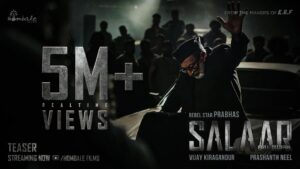 Ramachandra Raju Instagram - The reign of the most violent man begins! 🔥

▶️ https://youtu.be/bUR_FKt7Iso

#SalaarCeaseFire
#SalaarTeaser #Salaar @actorprabhas #PrashanthNeel @therealprithvi @hombalefilms #VijayKiragandur @shrutzhaasan @iamjaggubhai_ @sriya_reddy @garuda_ram_official @actorsimha @hombalegroup @bhuvanphotography @ravibasrur @shivakumarart @chalapathi477 @anbariv_action_director @kishorekotumphotography