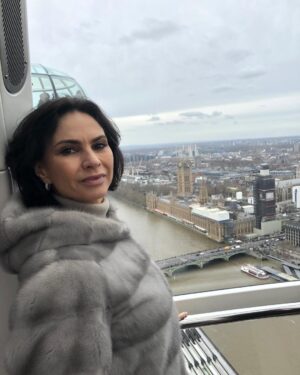 Ramona Bădescu Instagram - Priveliște magnifica a Londrei văzută din roata panoramică . #londra#turism