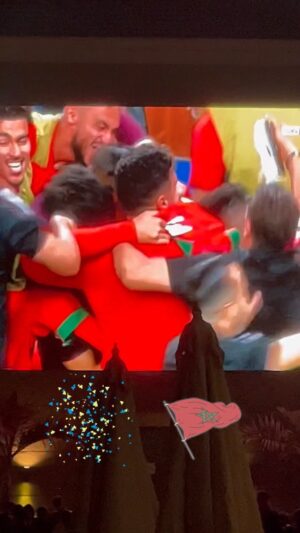 Ramy Imam Instagram - اول منتخب عربي في تاريخ كاس العالم يصل الي دور ربع النهائي ❤️❤️ مبرووووك للمغرب العربي الشقيق علي هذا الانجاز التاريخي 👏🏻👏🏻👏🏻👏🏻 ديما مغرب 🇲🇦❤️❤️