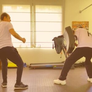 Ramy Imam Instagram - قعدت امبارح اشتغلت علي الفيديو ده و قلت ارجع تاني ايام التحديات 💪🏻القبضة الحديدية تعود من جديد 😁✌🏻🥋 علي فكرة ...في مفاجاة حلوة في اخر الفيديو 😉  I worked on this video yesterday and decided to bring back all the challenging days 💪🏻 return of the iron fist 😁🥋 .. A nice surprise is waiting at the end of the video 😉 #kickboxing #challenge #workoutmotivation #staysafe #staystrong _#staypositive #train #trainhard