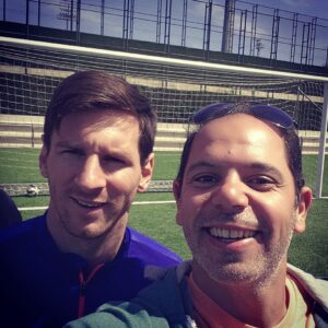 Ramy Imam Instagram - With the Legendary @leomessi during the shoot of the new Tv Program " YES I AM FAMOUS " .. Coming soon .. March 2016 #barcelona