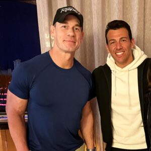 Ramy Radwan Instagram - “Live fast, fight hard, no regrets!” @johncena 💪🏼
#the_time_is_now #riyadh #joyawards2024