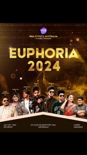 Ramya NSK Instagram - Keep calm, and Euphoria celebrations begin 💜

The lineup is so interesting, and I can't wait to watch all the fun!

This is my 6th year, and I need all your best wishes to make it more successful! 

#devanekambaram
#nskramya
#adityark
#poojavenkat
#kpybala
#bharatsinger
#mirchivijay
#manichandra

The ticket announcement will happen soon🤗🤗🤗

#euphoria2024 #melbourne #australia #6thyear #cultural #celebrations #chennai