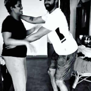 Ramya NSK Instagram - Our version of salsa! 🤣🤣🤣
Happy Valentine's Day Baby! ❤️