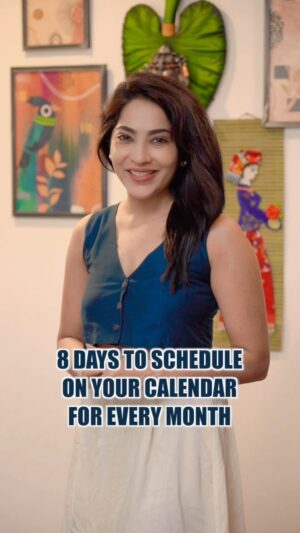 Ramya Subramanian Instagram - Now who is ready to implement this with me every month starting now ?