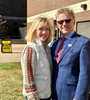 Rand Paul Instagram - @kelleyashbypaul and I just voted to elect a Governor who respects the Constitution and will stand up for the rights of Kentuckians. Get out and vote for @danieljaycameron, KY!