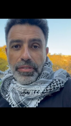 Randa Abdel-Fattah Instagram - If you have a problem with everyone being free from the River to the Sea… but only some of the people being free, the problem is not the chant… The problem is you!

From the River to the Sea… Palestine will be free!!!

BDS until BDS

Boycott Divest and Sanction. 

Until 

Binational Democratic State. 

#freepalestine