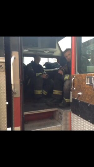 Randy Flagler Instagram - Throwback. Squad vs. Truck #ChicagoFire @nbconechicago @wolfentertainment #missvines