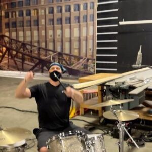 Randy Flagler Instagram - Last night’s #ChicagoFire episode featured Capp playing drums with 3 talented teenage musicians. Eliza @eliza.lampert , Col @cj_chin287 , and Vincent @vincent_molden_music , it was so nice meeting you all & hanging with you & an utter blast playing with you. Each of you are incredibly talented musicians and I admire your commitment & musical expression. Keep rocking on. #OneChicago @nbconechicago @wolfentertainment