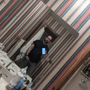 Randy Havens Instagram - What I did instead of cleaning my mirror