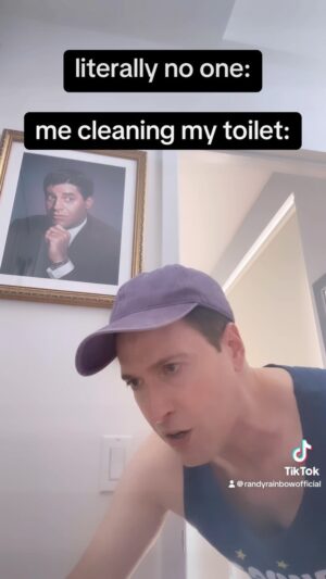 Randy Rainbow Instagram - This is why I live alone 😬🐈‍⬛
