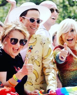 Randy Rainbow Instagram - Happy Pride! May we never forget the two gayest paparazzi shots ever captured. 👠🍊🌼🌵🦋🍆🌸