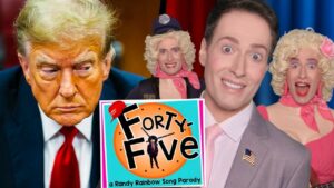Randy Rainbow Instagram - Now showing… #NewVideo #FortyFive