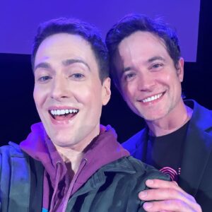 Randy Rainbow Instagram - My audience in Los Angeles last week was star-studded, including my husband @bradleywhitford and sister wife @amylandecker, my fab @wme team, and gorgeous writer and friend @thebobbyquinnrice. Big week of shows ahead, kicking off tonight in Chicago baby!!! Tickets at link in bio. #RandyRainbowForPresident ❤️🤍💙🩷