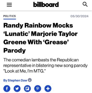 Randy Rainbow Instagram - 🗞️🗞️🗞️