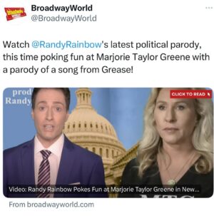 Randy Rainbow Instagram - 🗞️🗞️🗞️