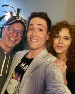Randy Rainbow Instagram - Bernadette Peters appreciation post! 🎂 Happy Birthday to one of the greatest performers of all time, easily the most important stagedoor conquest of my teenage years, my friend @officialbernadettepeters. Love, RR (and Tippi too 🩷🐾)