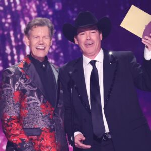 Randy Travis Instagram - What an incredible night celebrating country music with the one and only @therandytravis! #acmawards
