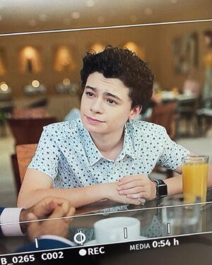 Raphael Alejandro Instagram - ACAPULCO SEASON 3 is out TODAY on @appletv The wait is finally over to see Older Maximo’s storytelling to Hugo come to life!