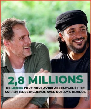Raphaël de Casabianca Instagram - 🙏 Encore merci pour vos milliers de messages reçus hier soir et ce matin. Ce voyage m'a profondément bouleversé. En me réveillant j'avais une immense pensé pour Edgard, Negado, Fatima et tous les Bigagos qui ont accepté de nous recevoir. 

Je repensais à nos discussions, à la nécessité de savoir réparer, à cette nature qui nous permet de vivre et que l'on doit respecter (parler aux plantes pour qu'elle puisse nous guérir), à la force des femmes, à la puissance des secrets et leur joie de vivre tellement communicative. 

Dans le tourbillon de nos existences les Bigagos nous rappellent l' importance du lien precieux qui nous unit au vivant. Que ce soit la nature, la famille, les amis 

Encore Bravo à toute les équipes qui nous accompagnent et rendent ce film possible et tout particulièrement la rédactrice en chef Lisa Delahais ( @liliviolet) et le realisateur Pierre Stine (@pierrestine) ! 

Et un immense merci à @slimane pour la confiance. On a pas beaucoup dormi, on a eu très chaud, mais ces fragments d'humanité resteront longtemps gravés dans nos mémoires. Et quelle chance d'avoir pu les partager avec vous tous ☀️
