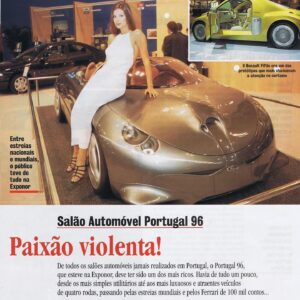 Raquel Loureiro Instagram - Olhem só o que encontrei de 1996 … dois anos depois do início da minha carreira, aqui fica uma recordação de um dos vários eventos automóveis que fiz 😁😉