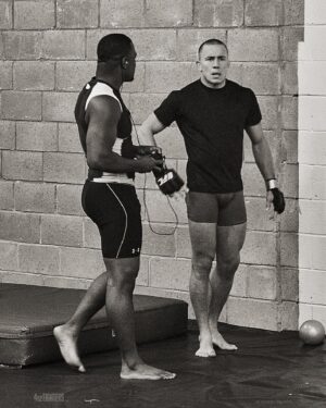 Rashad Evans Instagram - The morning of July 16, 2008, I walked into Jackson Winkeljohn MMA to meet and document Rashad Evans for a few days. His manager at the time, Jervis Cole set this up, so I had no idea what to expect as Rashad and I never talked but @GeorgesStPierre spoke so highly of him, I knew he was good people. 

Before I even set my bag down, Rashad walks up to me and says.. “Good Morning, you look a little lost. You must be Eric Williams. Welcome to the home of the Jackson 5, I’m Rashad. You met Greg, so make yourself at home as training is about to start. I’ll introduce you as we move around. You can shoot wherever, just no shoes on the mat and if you’re hungry, we’ll get some food after training’s over.”

He alternates his warm up between @GeorgesStPierre, @KeithJardine, @AliAbdelaziz, @AjarnPhilNurse, @JulesK_Fighter, @Roger_Huerta and @Mike.VanArsdale. It was so surreal because the combined level of skill in that room was insane. 

At that time I’m a year into working in MMA so I was still learning how to jump right  into a new training environment. Rashad picked up on that and he started teaching me how to move, both in the front and behind the scenes of MMA.  Along with being a phenomenal athlete, he had a leadership quality and a level of patience I had not experienced in the sport. 

He taught me how to spot championship level talent, made introductions and put me in rooms that had no doors, showed me what it was to be a great father, what traps to avoid and he’s been my big brotha’, from another mother ever since. 

I’ve documented his growth to the highest heights in his MMA career, watched him stumble, fall, take steps back and resurface better than ever and he’s always led by example. Never with an ego. 

From being the 1st UFC fighter to wear a suit to a press conference, the 1st black fighter to win the Ultimate Fighter, a UFC Light Heavyweight Champion, a FOX Sports and ESPN analyst to his physique and kick being used to create the @FightersOnly MMA Award, he’s been a trailblazer and inspiration in every respect.

I’m proud to know you and have you as a Big Brotha’ Rashad. 

Let’s keep it going.