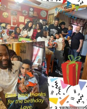 Rashad Evans Instagram - On GOOD FRIDAY my family’s Earth Angel went to be with GOD! Erikk was a miracle baby from the start. He wasn’t supposed to live past 3 yrs old. He made it to 32 yrs old. Erikk was such a blessing to my family and my sweet Mother who was his caregiver.  He was nonverbal but spoke volumes with his resilience and sweet personality . Erikk helped mold me into the person I am today and I am forever grateful for him being in my life. You are FOREVER LOVED NEPHEW. 🫶🏽🙏🏾