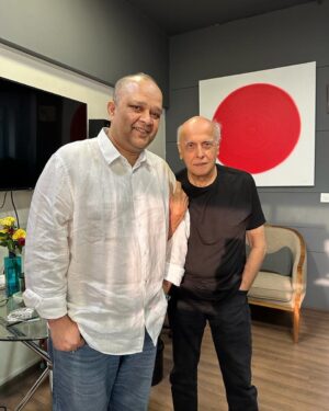 Rashmi Virag Instagram - Mentor Boss Saviour Guiding Light 🙏🏽 Mahesh Bhatt.