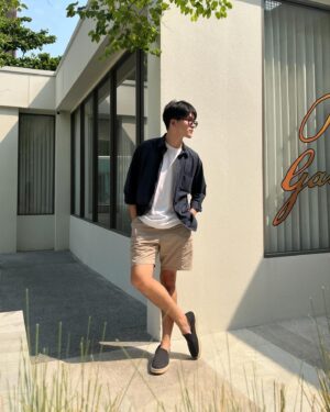 Ratanaumnuayshai Boonyakorn Instagram - OOTD with @tomsthailand
#TOMSForHim #TOMSss24 #WearGood #TOMS #TOMSThailand