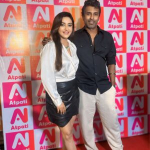 Rati Pandey Instagram - “ATPATI”,OTT App(launch)
Thank you so much for the honours,had a great time and congratulations once again @swarupraj_medara 
.
.
#aboutlastnight #launch #instapost #ratipandey #instapictures