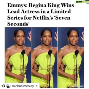 Raúl Castillo Instagram - I used to watch 227 as a kid. I’ve followed Regina and have loved everything she has ever touched. Her performances are always so graceful and alive. Working on 7S only made me a bigger fan. Congrats to her on this incredibly deserved win! This is such great news!! @iamreginaking #sevenseconds #sevensecondsnetflix