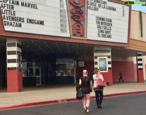 Raúl Castillo Instagram - My mom and my tía walking into the movie theater in McAllen. May 1, 2019. @elchicanofilm @boxerbray10 Thanks for making a little brown boy’s dreams come true. #hollywoodusa 📸 by my tío @jlt1013