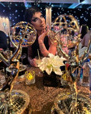 Raven Instagram - Last night at the 75th Emmy Awards. @pascalispunk @rupaulofficial photos by @tsmadison @thairinliesaphoto @randybarbato