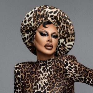 Raven Instagram - Catch me in the werkroom AND on the judges panel on this weeks episode of RuPaul’s Drag Race U.K.

Photo courtesy of @worldofwonder
Retouch @mostlyjune_ 
Dress @gisforgodoy 
Hat @thebiancadelrio