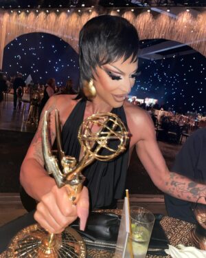 Raven Instagram - Last night at the 75th Emmy Awards. @pascalispunk @rupaulofficial photos by @tsmadison @thairinliesaphoto @randybarbato