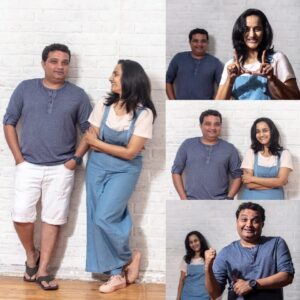 Ravi Jadhav Instagram - “In my house, I am the boss. My wife is just the decision maker.” 
Thank you for making the best decisions for us both. Happy 25th anniversary @meghana_jadhav ❤️❤️❤️💐💐💐