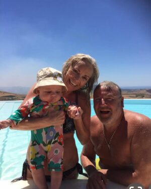 Ray Winstone Instagram - Today my Beautiful Grandson Raymond Jnr is 8 years of age, Nanny and Grandad love yer very much. Have a great day and a beautiful life 😘🙏⚒️
