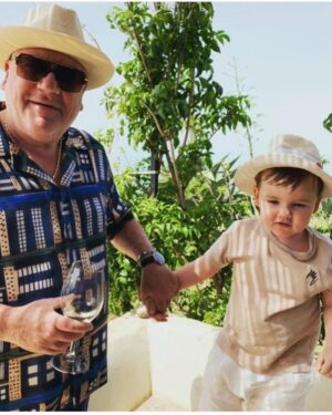 Ray Winstone Instagram - Today my Beautiful Grandson Raymond Jnr is 8 years of age, Nanny and Grandad love yer very much. Have a great day and a beautiful life 😘🙏⚒️