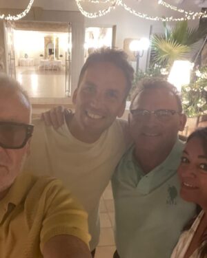 Ray Winstone Instagram - Another fantastic Evening last night at Villa Domini, The food and company is out of this world. Pietro and the Genius chef Francesco and staff we salute you. And of course great company that is the icing on the cake.  Different class