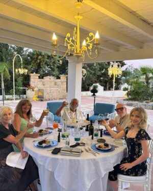 Ray Winstone Instagram - Had a great night at Villa Domini for Tony Abella’s birthday. Great food, Great service and Great company. Happy Bitthday Tony 🎂🥂