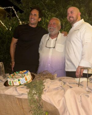 Ray Winstone Instagram - Had a great night at Villa Domini for Tony Abella’s birthday. Great food, Great service and Great company. Happy Bitthday Tony 🎂🥂