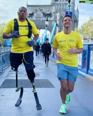 Raymond Braun Instagram - I’m running @londonmarathon as a Guide for Retired U.S. Army Master Sergeant Cedric King, who had both legs amputated after an IED explosion. He now runs marathons and triathlons on blades.

If you’ve met Cedric, you know he is such a positive force of energy: kind, determined, generous, open-hearted, charismatic, the list goes on...

Cedric is a true hero who inspires me through his grit, gratitude, and generosity of spirit in helping others and always looking for ways to give back. I’m genuinely honored and so excited to experience the London Marathon alongside him.

You can track Cedric with Bib 38110. He loves motivational quotes, so feel free to drop your favorite in the comments and I’ll read them out when we need to dig deep. 

Look forward to sharing our London Marathon experience with you!

#LondonMarathon #MoveWell #WMMajors